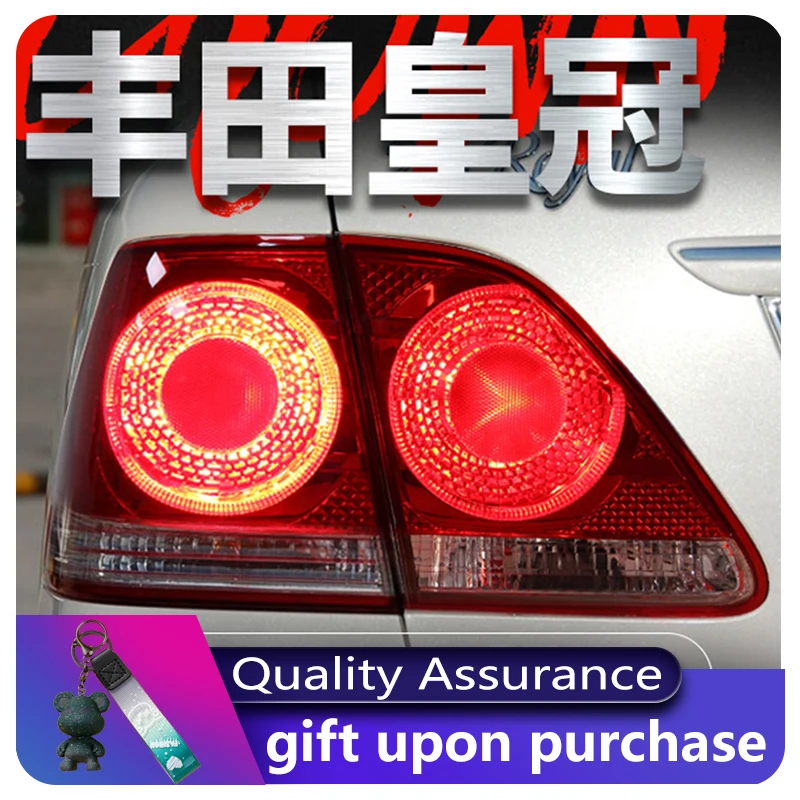 

Rear Running Lamp + Brake Light + Reverse Lamp + Turn Signal Light Car LED Taillight Tail Light For Toyota Crown 2003 - 2009