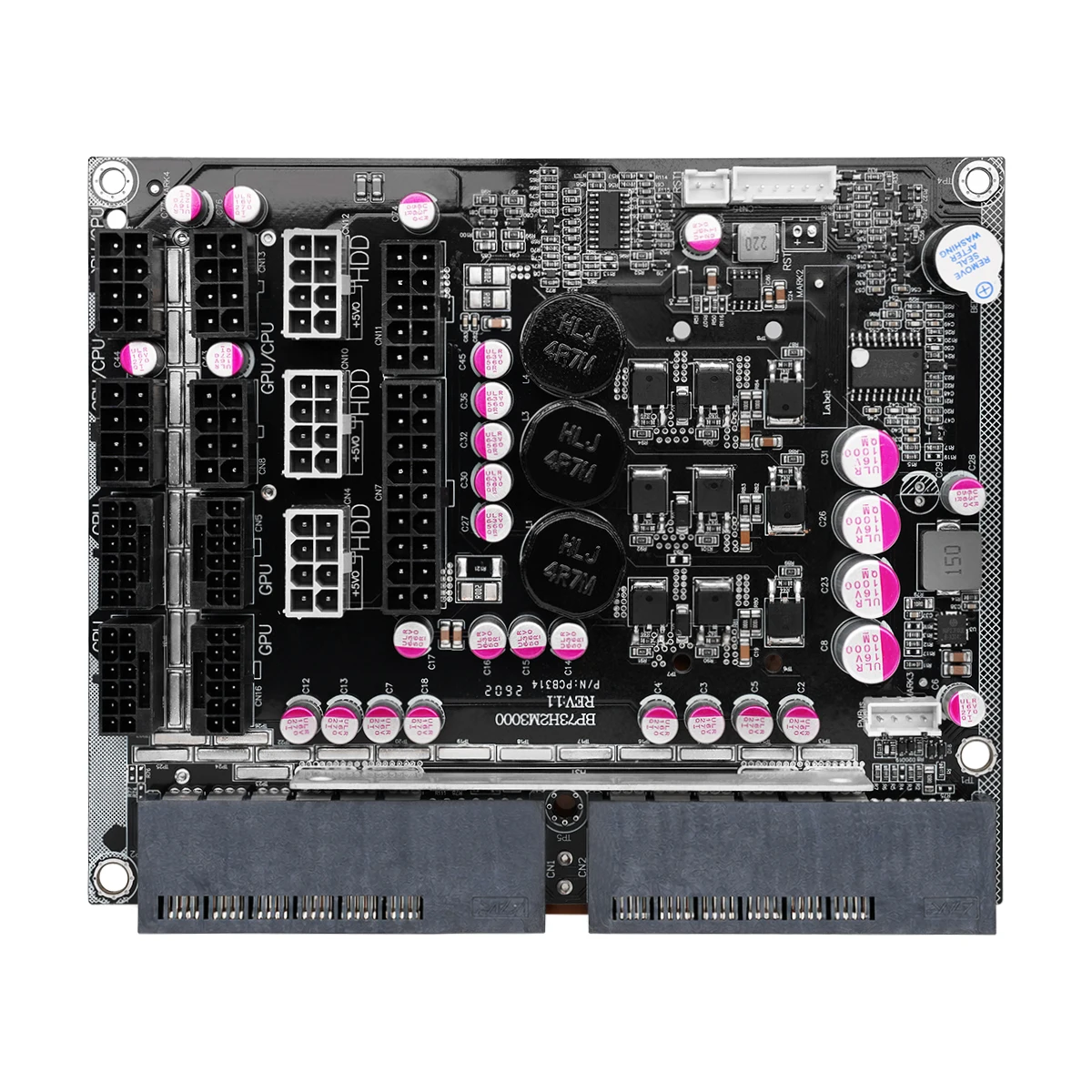 CRPS 1+1 Redundant PSU Breakout Board 3000W Dual Module 6x GPU 12VHPWR 2x CPU PMBUS RST Compatible Server/Desktop 2000W 2400W