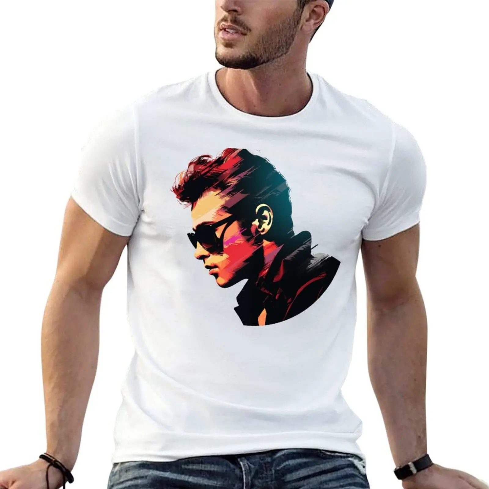 

James Dean: Timeless Cool T-Shirt t shirts for man cotton printed t shirts for man men t shirt cotton 100% T-Shirt
