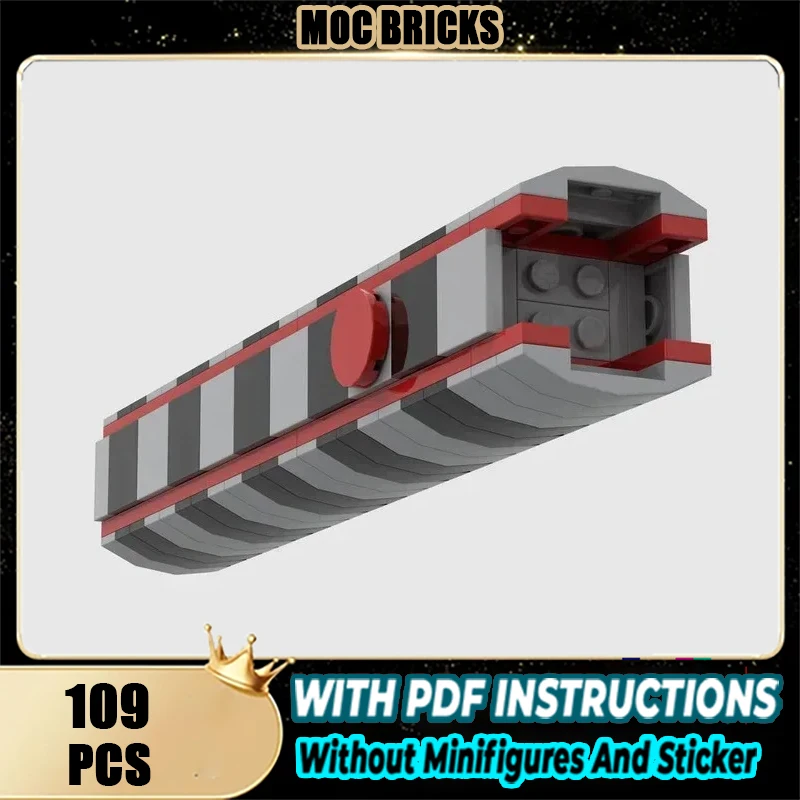 

Popular Star Model Moc Building Block Modular Light Sword Model Technology Brick DIY Assembly Defense Build Toy Christmas Gift