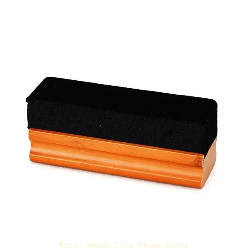 منظف تسجيلات الفينيل مضاد للكهرباء الساكنة، مقبض خشبي، منظف فرشاة مخملية، ملحقات سجل مزيل الغبار