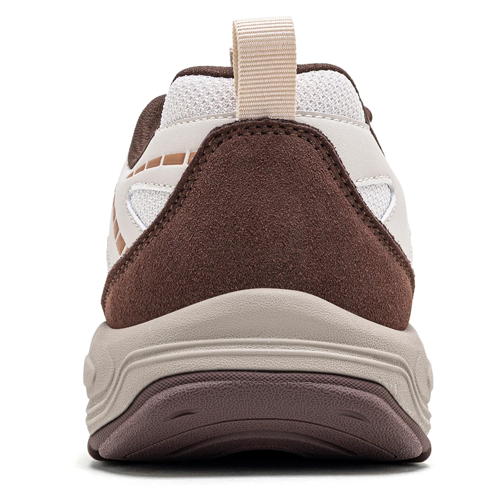 HOBIBEAR Unisex-Wanderschuhe mit breiter Zehenpartie, elastisches Band, Sneakers, Cross-Outdoor-Reise-Mesh-Laufschuhe für Männer und Frauen – Detail 4