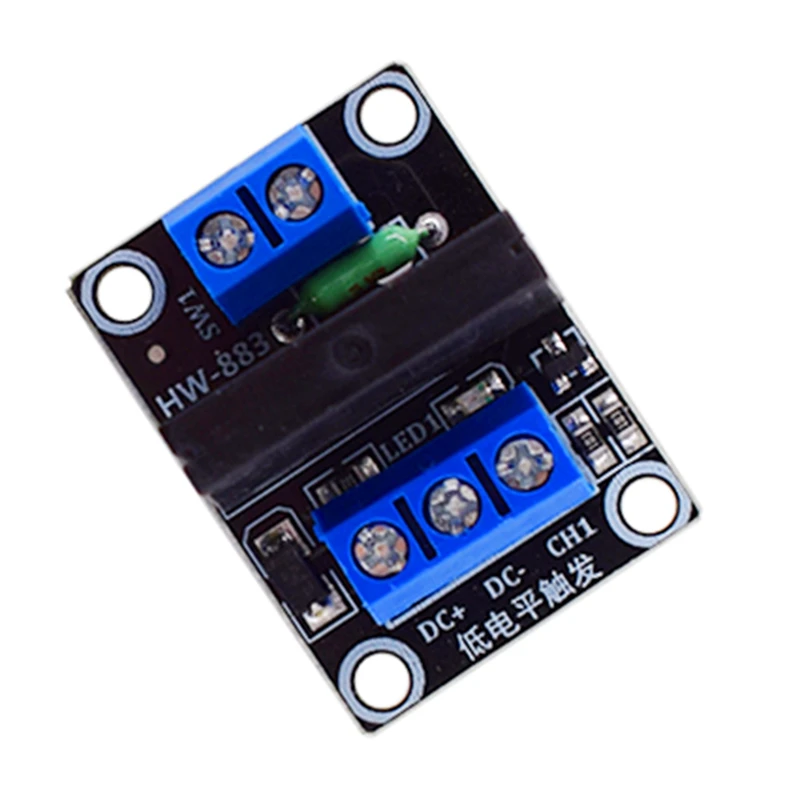 HW-883 1 Channel 5V Low Level Solid State Relay Module With Fuses Solid State Relay 250V2A