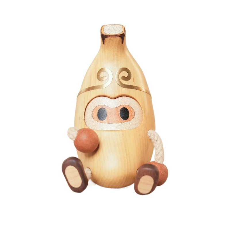 Banana tabletop ornament emotional gift solid wood handicraft