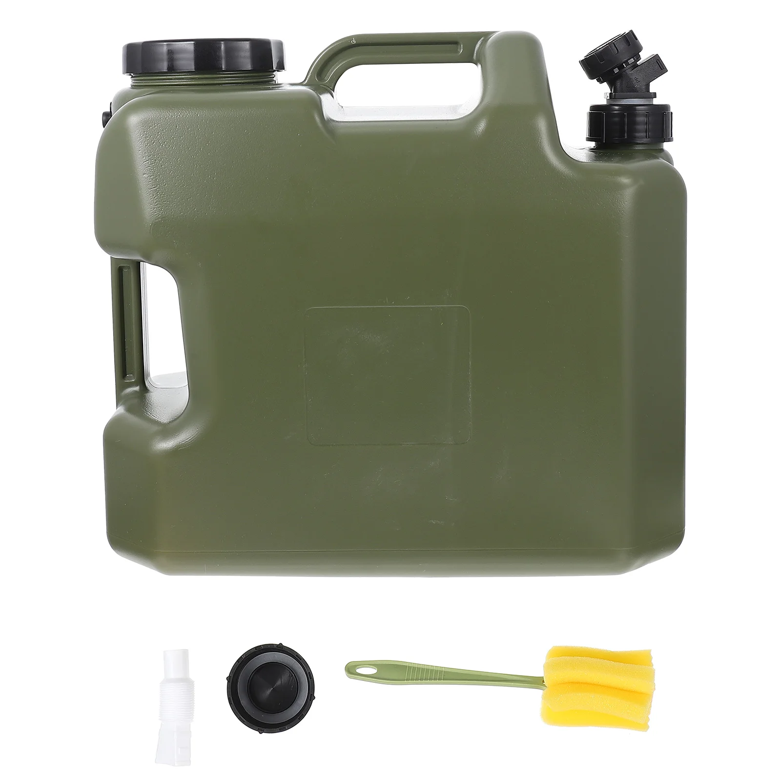 

1 Set 20L Vehicle-Mounted Water Case Food Grade Pe Portable Liquid Container For Camping Picnic Beer Storage Outdoor Supplies
