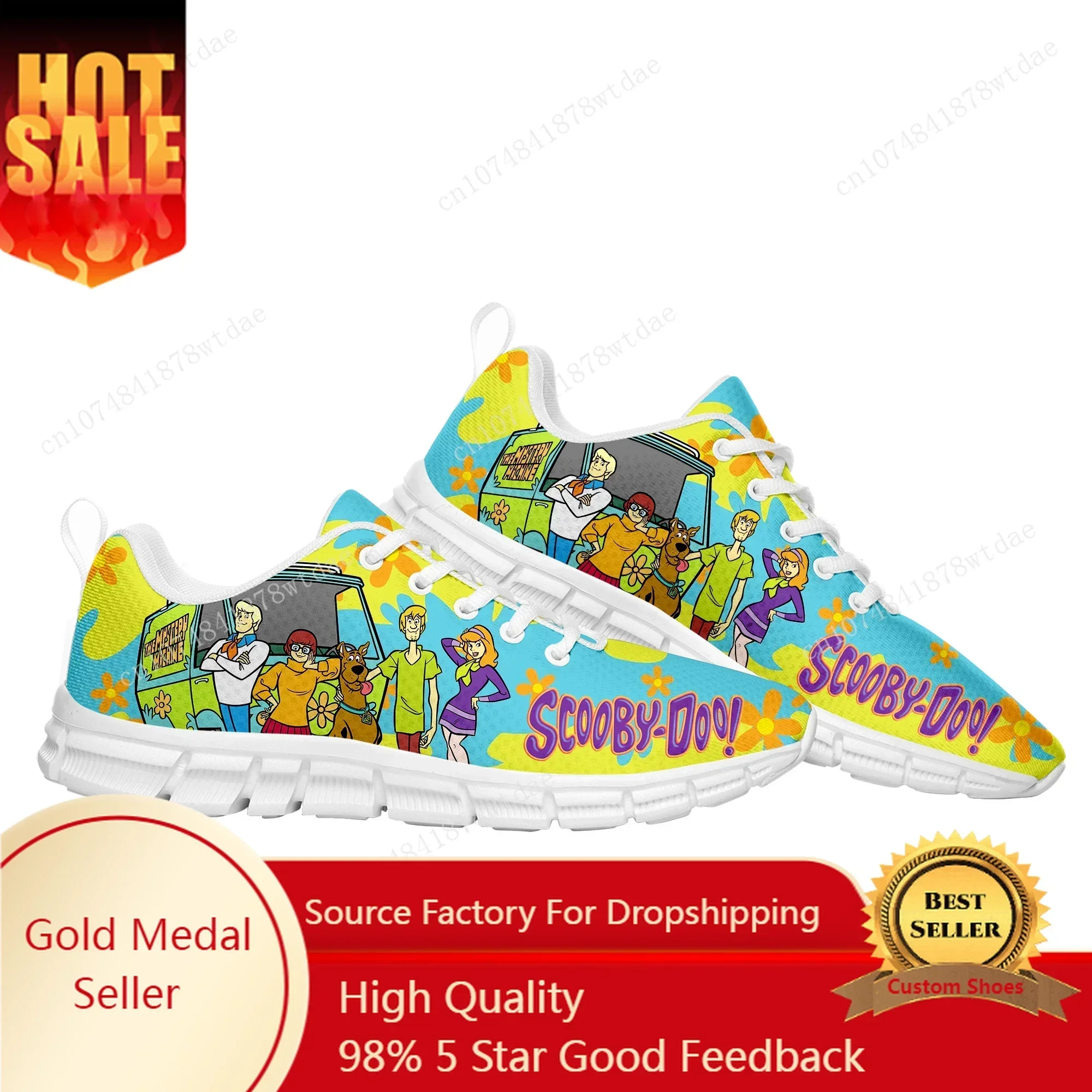 Cheech And Chong With S-Scoobys Smoke Sports Shoes Mens Womens Teenager Sneakers High Quality Sneaker Custom Shoe