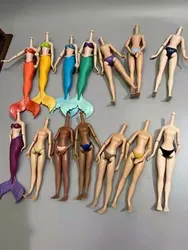 1/12 DIY Body Without Head 1pcs original new brand girl Doll House Children Gifts zhibojian