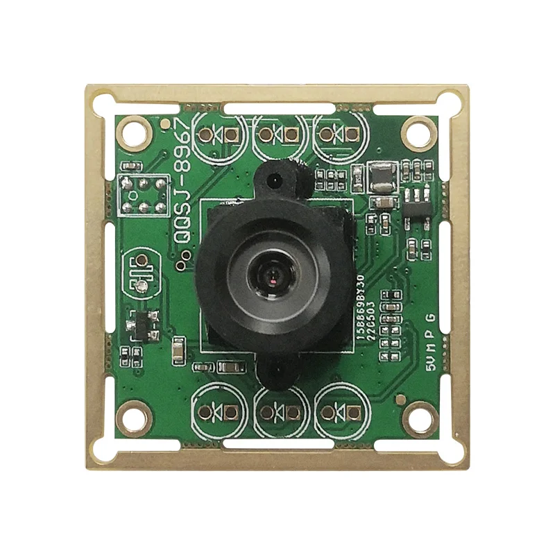 NEW OV9281 720P USB Infrared Webcam UVC Camera Module Machine Vision Distortionless Global Shutter 120fps IR-LED and Lens Option