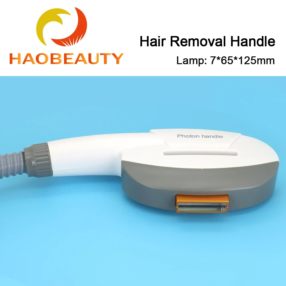 HaoBeauty IPL إزالة الشعر مقبض 640nm 530nm 480nm بقعة 15*50 مللي متر ل E-ضوء OPT معدات إزالة شعر متعددة الوظائف آلة