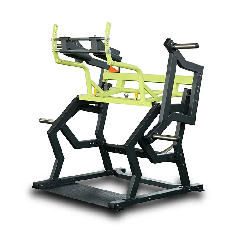 Squat Machine 2024 Hot XM48 New Design Good Quality Plate Loaded Ha Squat Machine For Gym Use Plate Loaded