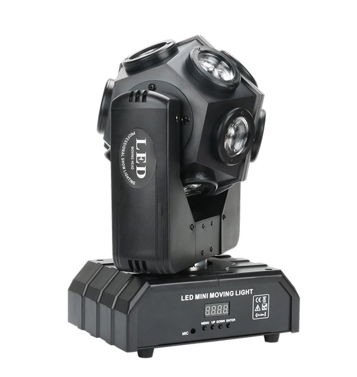 Led Strahl Moving Head 12×12W rgbw Rotierenden Disco Strobe Licht 4in1 dmx Controller Professionelle Dj Party nachtclub Club Hochzeit St – Detail 3