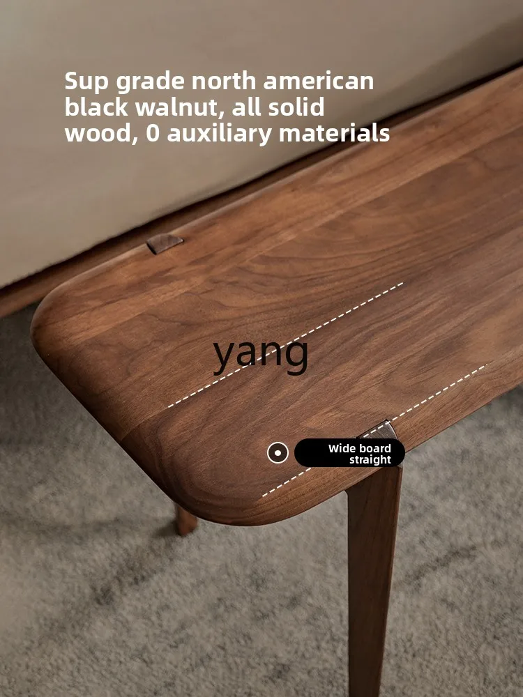 مقعد TGF Hera من خشب الجوز الأسود الصلب كرسي طعام فاخر خفيف إيطالي لتغيير الأحذية