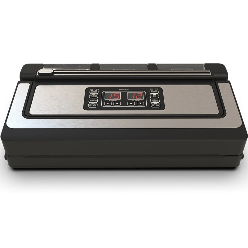 

Automatic all-liquid commercial vacuum packaging machine Home wet and dry food compression fresh-keeping vacuum sealing machine