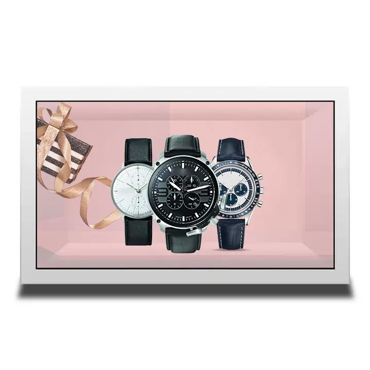

Flexible Transparent Lcd Screen Showcase 21.5 32 43 49 55 65 75 86 98 Inch 3d Hologram Transparent Lcd Display Box