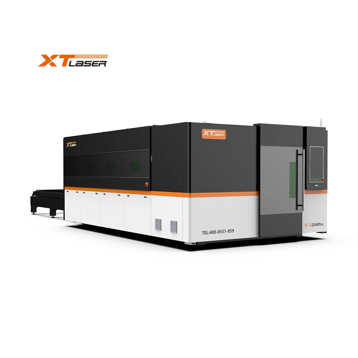 

6kw 12kw 20kw Ipg Full Cover Twin Table Fiber Laser Cutting Machine Lf4020gh Twin Table Fiber Laser Cutting Machine