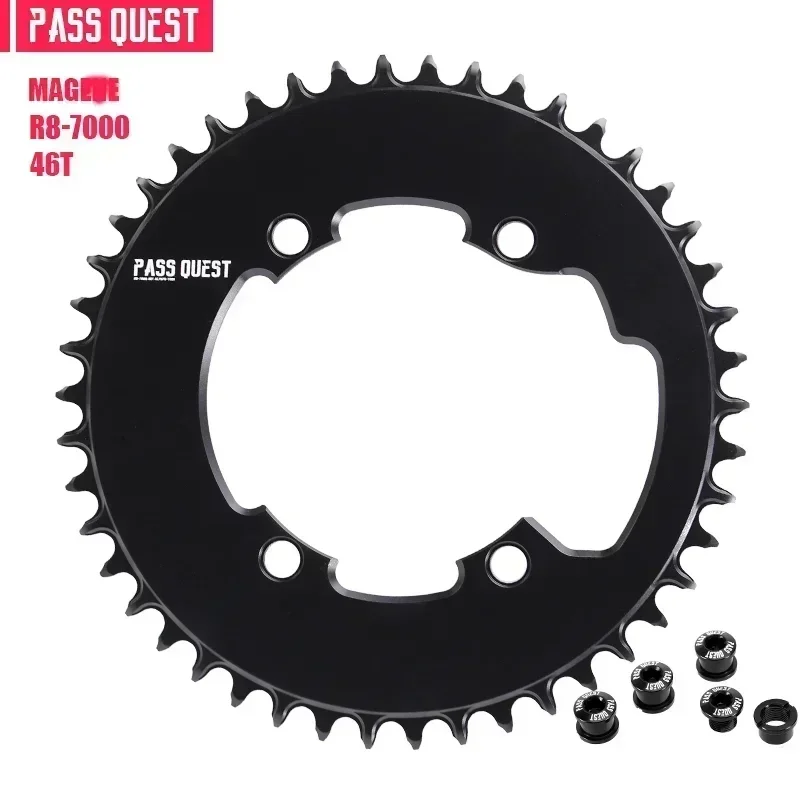 

Звездочка PASS QUEST 110BCD 46T-60T для Shimano 105 R7000/ULTEGRA R8000/DURA-ACE R9100, поддержка 10-12 скоростей обычной цепи