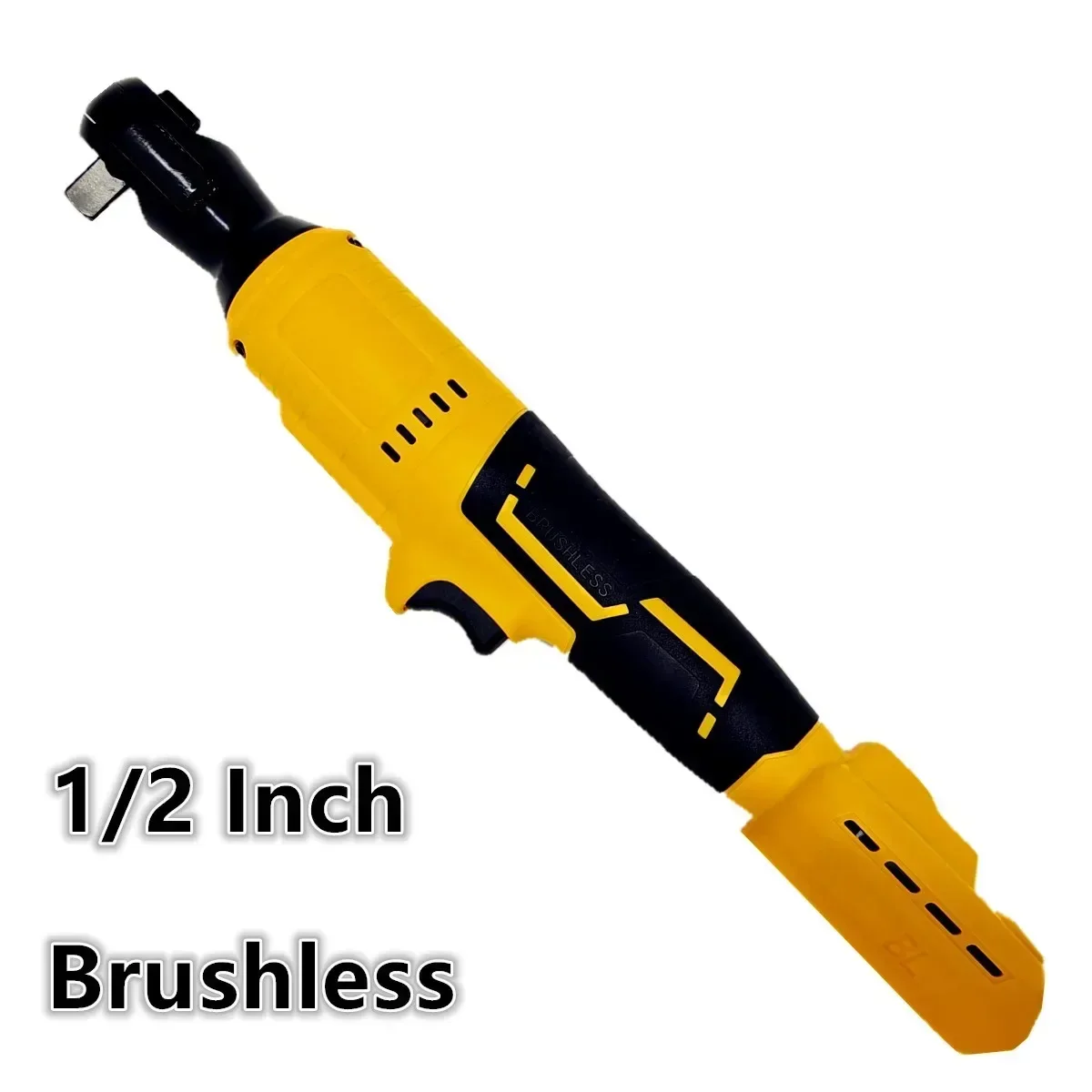 Brushless Ratchet Wrench 1/2'' Electric Impact Driver 480N.M Cordless Screw Nut Repair Tools for DeWALT 20V Battery Power Tools