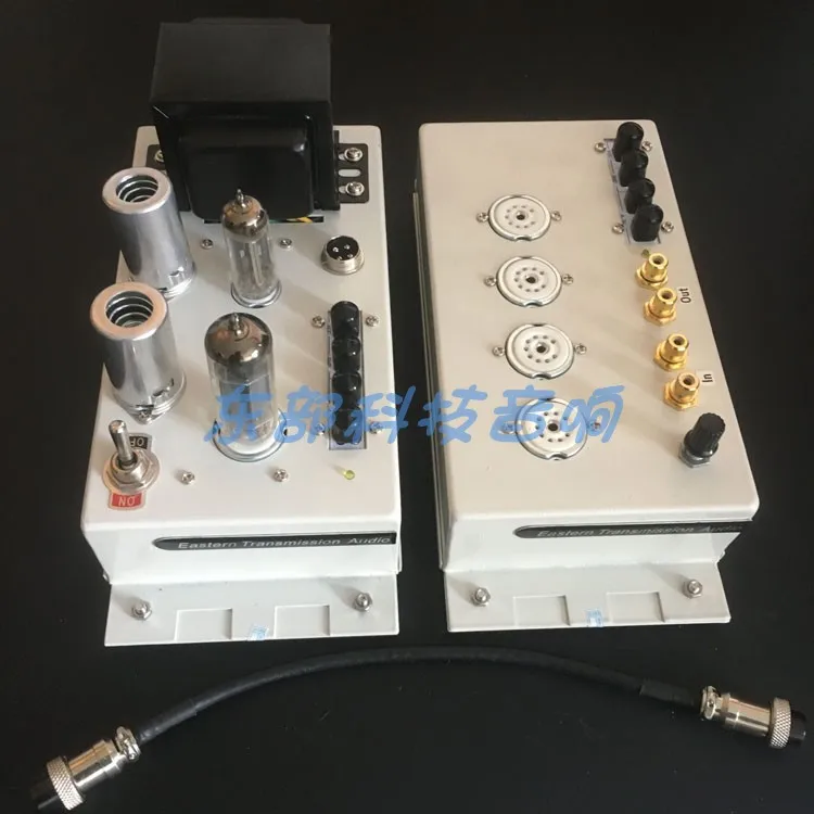 Escenario frontal de tubo electrónico hecho a mano, 6c16, revestimiento de triodo único, máquina dividida