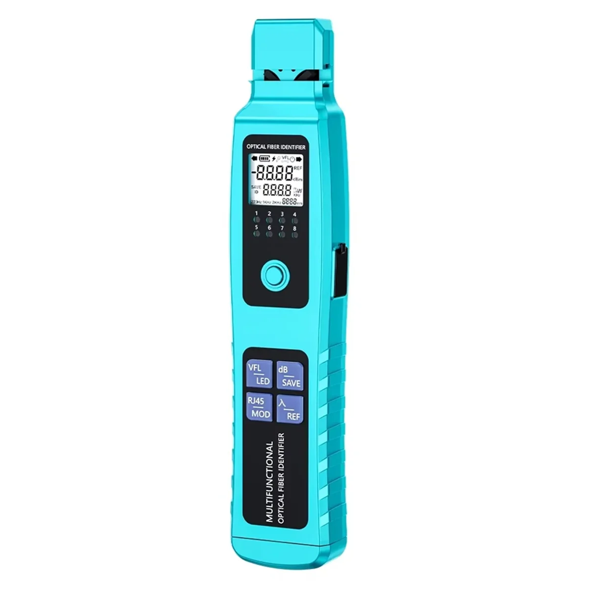 New A-50+ Active Optical Fiber Identifier 30mw Visual Fault Locator -50-+26dBm Rechargeable Fiber Cable Tester Detector