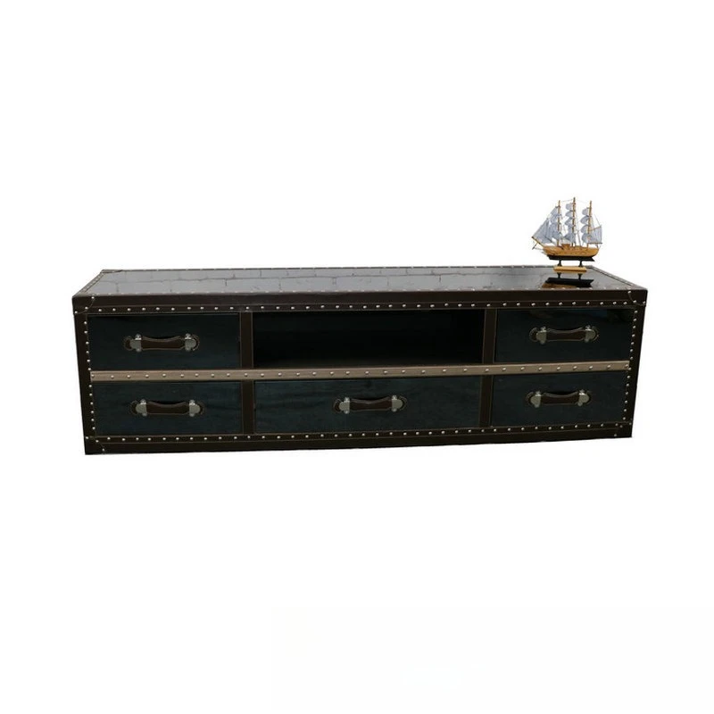 

Modern TV cabinet coffee table, small apartment living room simple storage TV cabinet