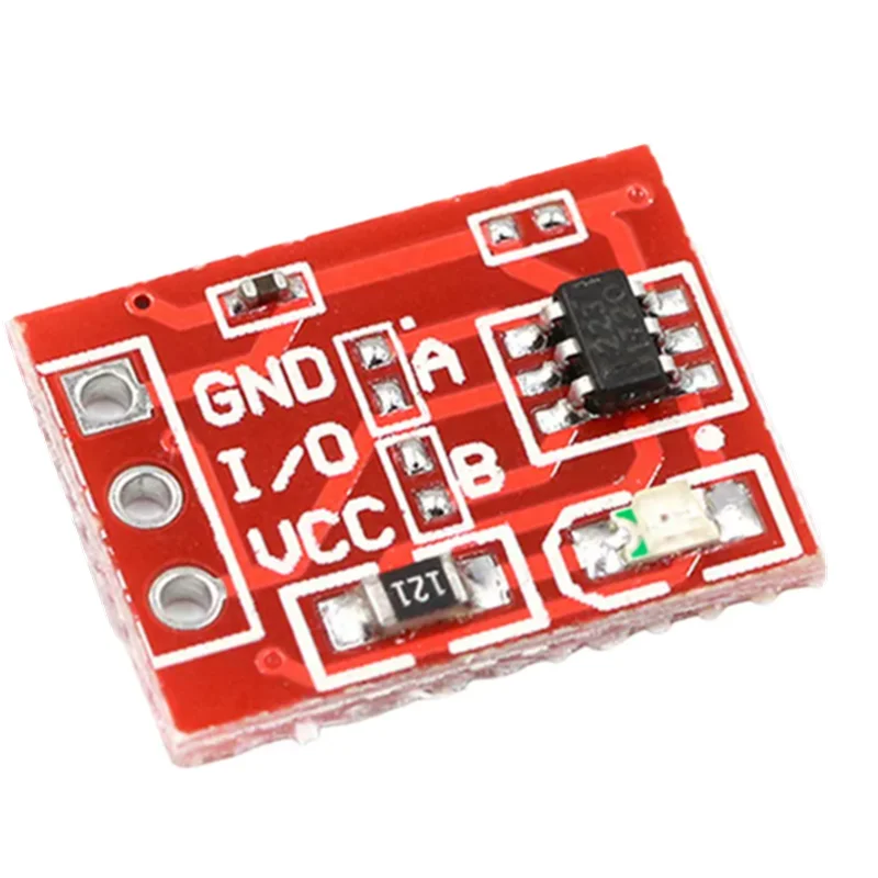 TTP223E-BA6 TTP223-BA6 223B 223EB Touch Button Module Capacitor Type Single Channel Self Locking Touch Switch Sensor for Arduino