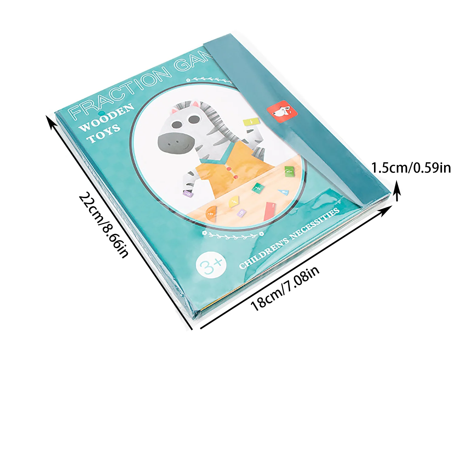 Children's score learning notebook foldable clip magnetic recognition thinking graffiti painting hands-on puzzle toy