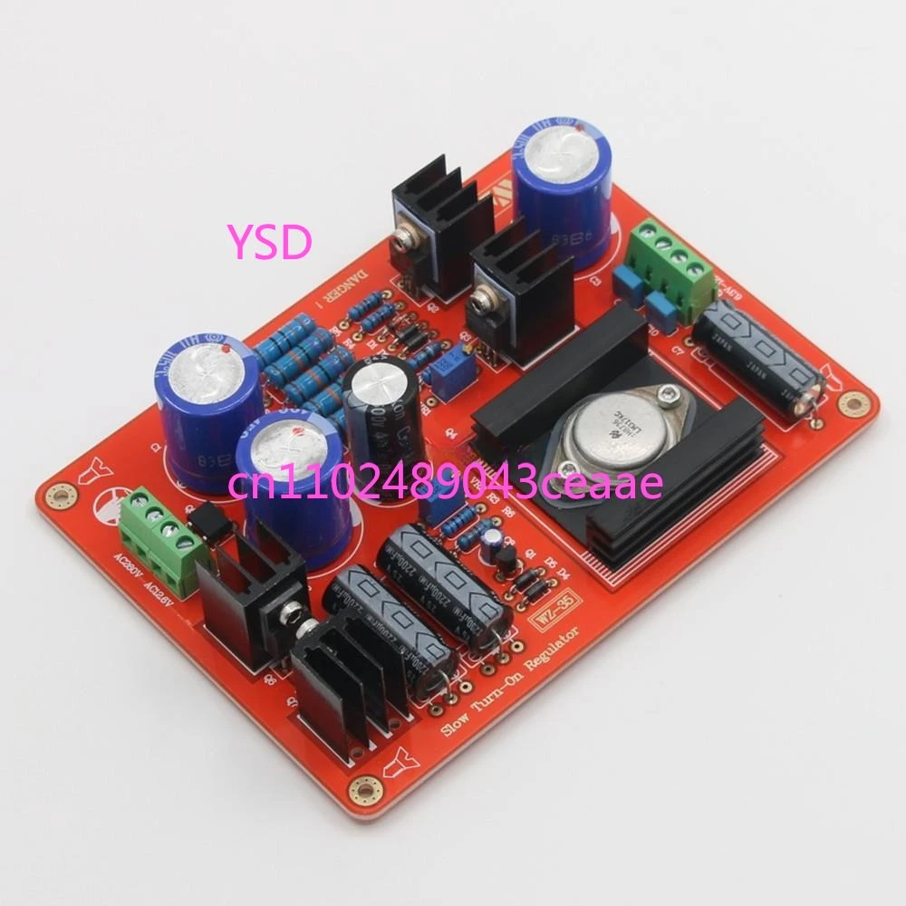 

Assembled LM317K High Voltage Power Supply Board +DC150V-350V Adjustment For Tube Preamplifier Board