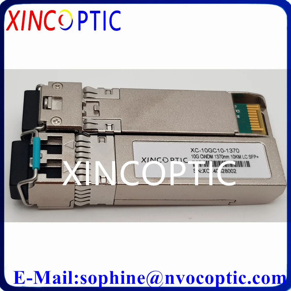 Imagem -04 - Módulo do Transceptor de Sfp Mais Pcs 10g 10km 1370nm Sfp Mais 10gbps 10km 13501450nm Dpb Plc sc Smf Fibra