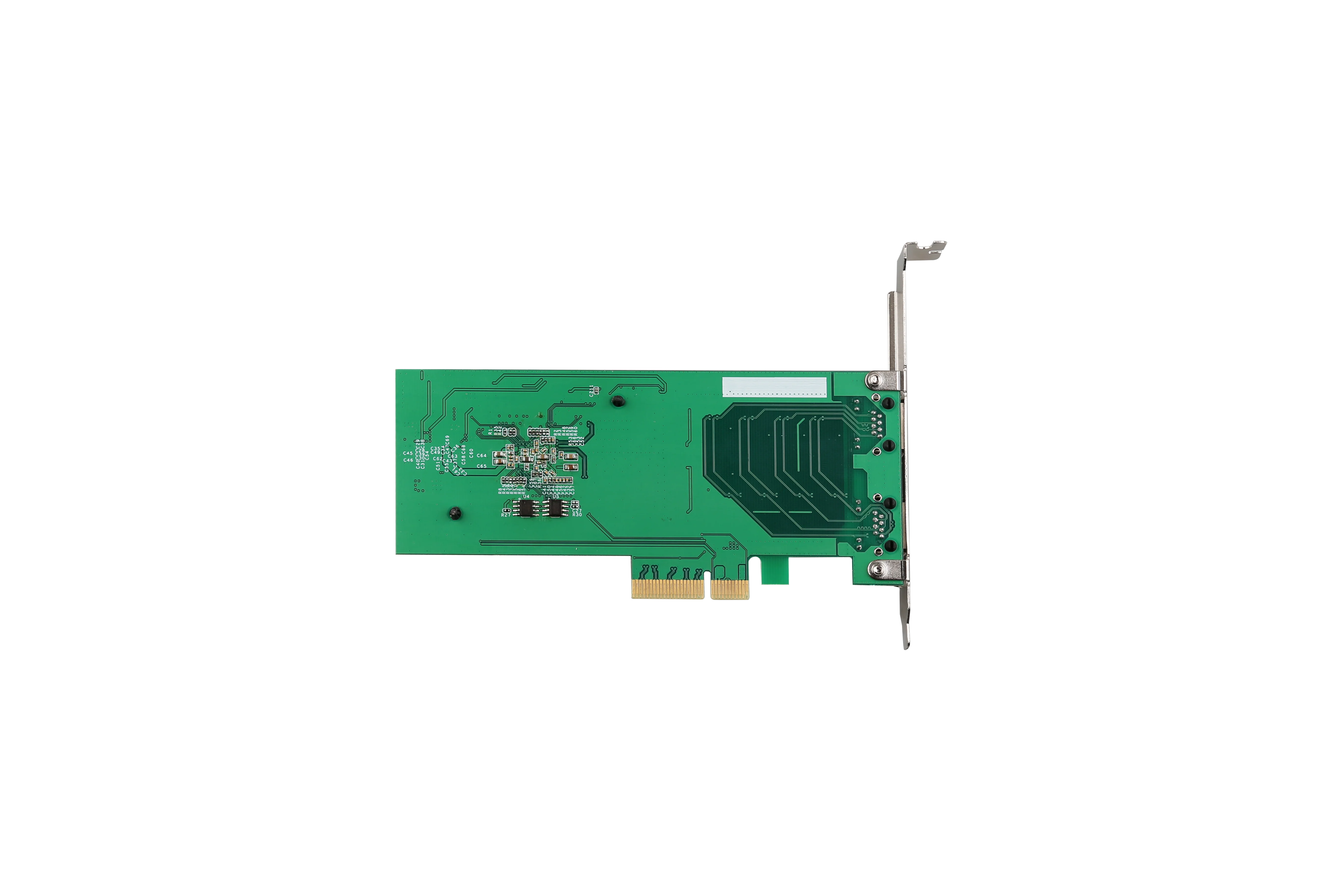 Intel 350AM2 baseado em portas duplas de cobre Gigabit Ethernet PCI Express Bypass PCIe4X 1G Adapt de rede de servidor