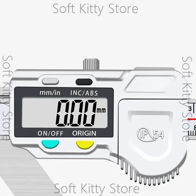 3–150mm, 3–200mm Digital Radius Caliper, Measuring Tool for Outer Arc Diameter & Non-Circular Outer Diameter