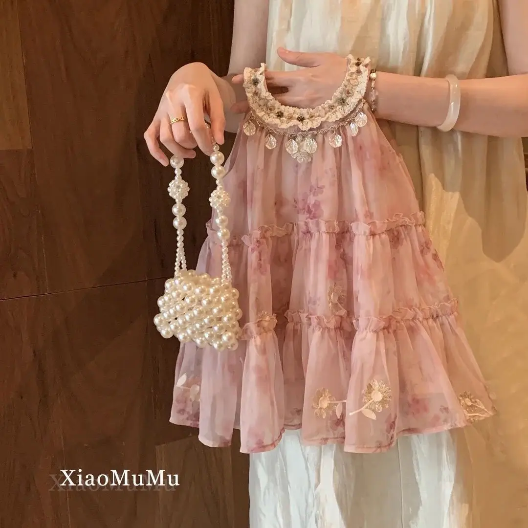 

Baby Girls' Summer Dress New Style Bohemian Style Dress Children's Summer Princess Dress