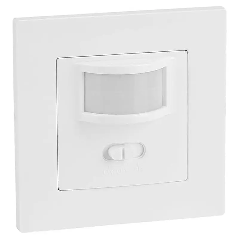 ABZW Wall Mounted Distance Infrared PIR Motion Sensor Switch 110-240V Load 7-10M Remote Control Functionality