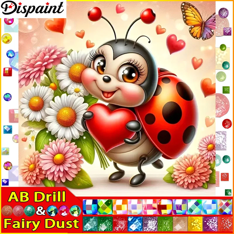 Dispaint Fairy Dust AB Square/Round Drill 5D DIY Diamond Painting