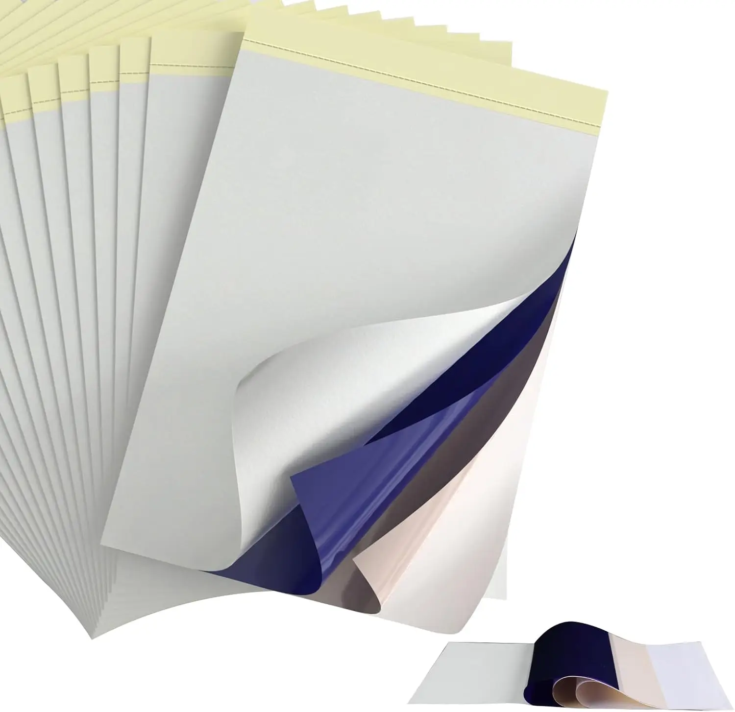 

Tattoo Transfer Paper 100 Sheets A4 Thermal Stencil Paper for Tattooing, 4-Layer DIY Tracing Paper Compatible with Tattoo