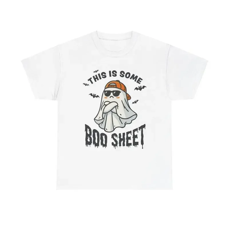 Funny Halloween T Shirt Boo Sheet Bats Snapbacks Fall