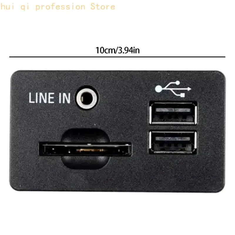 Hochleistungs-USB-Zusatzanschluss für Fahrzeuge sorgt für eine reibungslose Tonwiedergabe während der Fahrt oder auf Reisen – Detail 6
