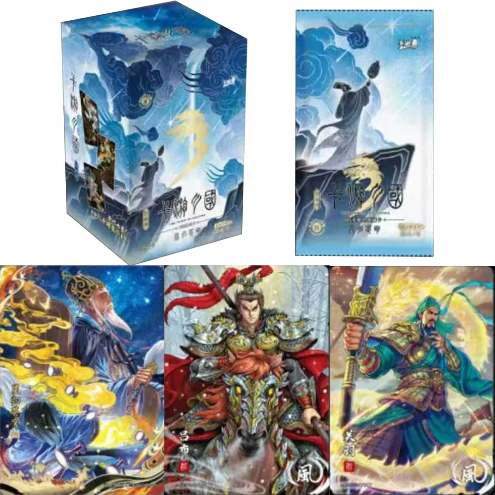 tarjetas-coleccionables-originales-kayou-de-los-tres-reinos-tcg-ode-heroes-stars-return-to-the-sky-la-vida-de-un-primer-ministro-juguetes-y-regalos