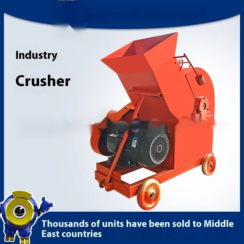 Hammer Concrete Brick Lime Stone Pebble Sand Making Construction Site Cement Crusher New Small-scale Gravel Sand Making Machine