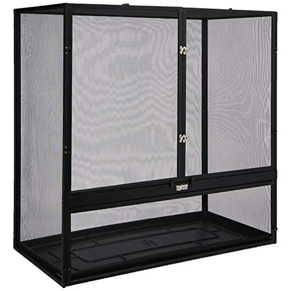 

Snake Lizard Aluminum Screen Enclosure 36x18x36 Durable Rust Resistant Lightweight