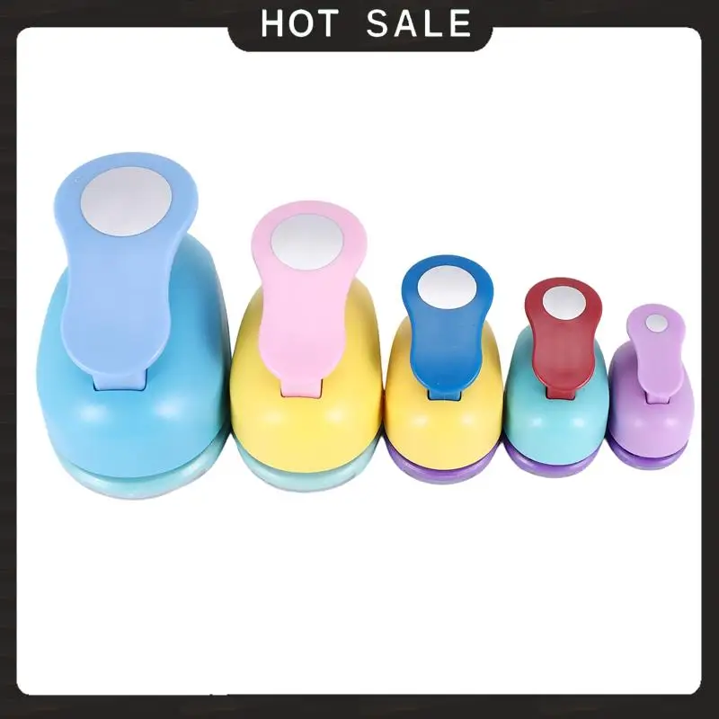

24-Hour Delivery Circle Paper Punch, 5 PCS Circle Punches For Paper Crafts, 5 Different Size Circle Hole Punch,Random Colors