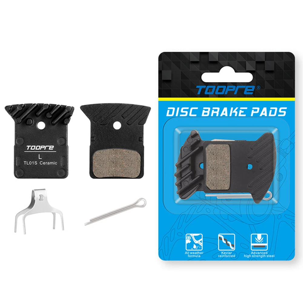 

1 Pair Bike L03A Ceramic Disc Brake Pads For-Shimano RS805 R9170 R8070 Bicycle Parts Disc Brake Cooling Pad Better Mute Effect