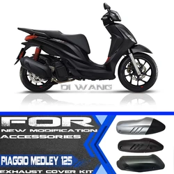 FOR Piaggio Medley 125 Medley 125 Motorcycle Accessories Exhaust Pipe Cover Cowl Set