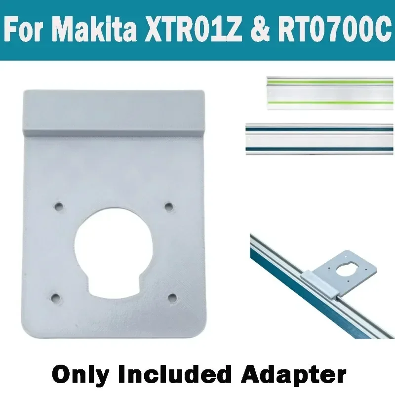 Imagem -04 - Siga o Adaptador para Makita Router de Festool 18v Rt0700c Adaptador do Trilho do Guia Somente