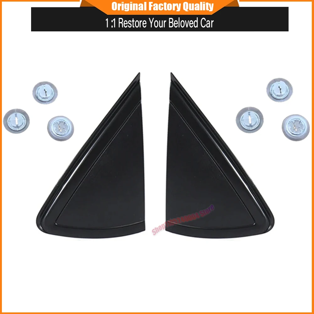 Genuine x1/x2 Rearview Mirror Triangle Trim Cover Corner Panel For VW Polo 5 MK5 6R 2011-2018 6R0853273A 6R0853274A