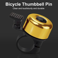 Aluminum Alloy MTB Bicycle Bell Safety Warning Alarm Cycling Handlebar Bell Ring Bike Horn - Essential Cycling Accessory