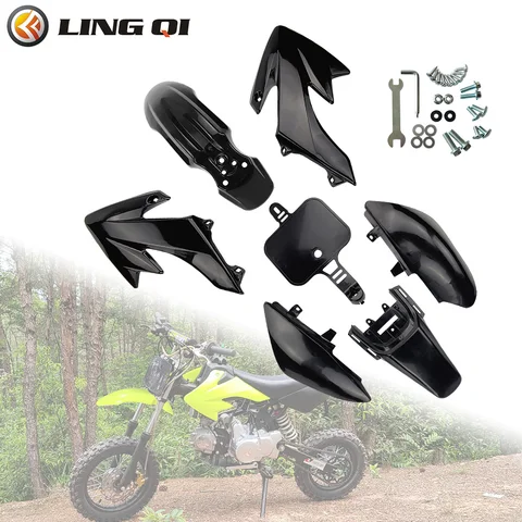 Пластиковые обтекатели LINQ QI, подходят для CRF50 XR50, для CRF 50 Pit Dirt Motor Trail Bike 50cc 70cc 90cc 110cc 125cc 140