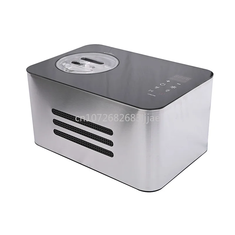 

Ice Cream Maker Machine Soft and Hard Taste With Compressor Top Quality Light Duty 1.5L Home Use Self Chilling