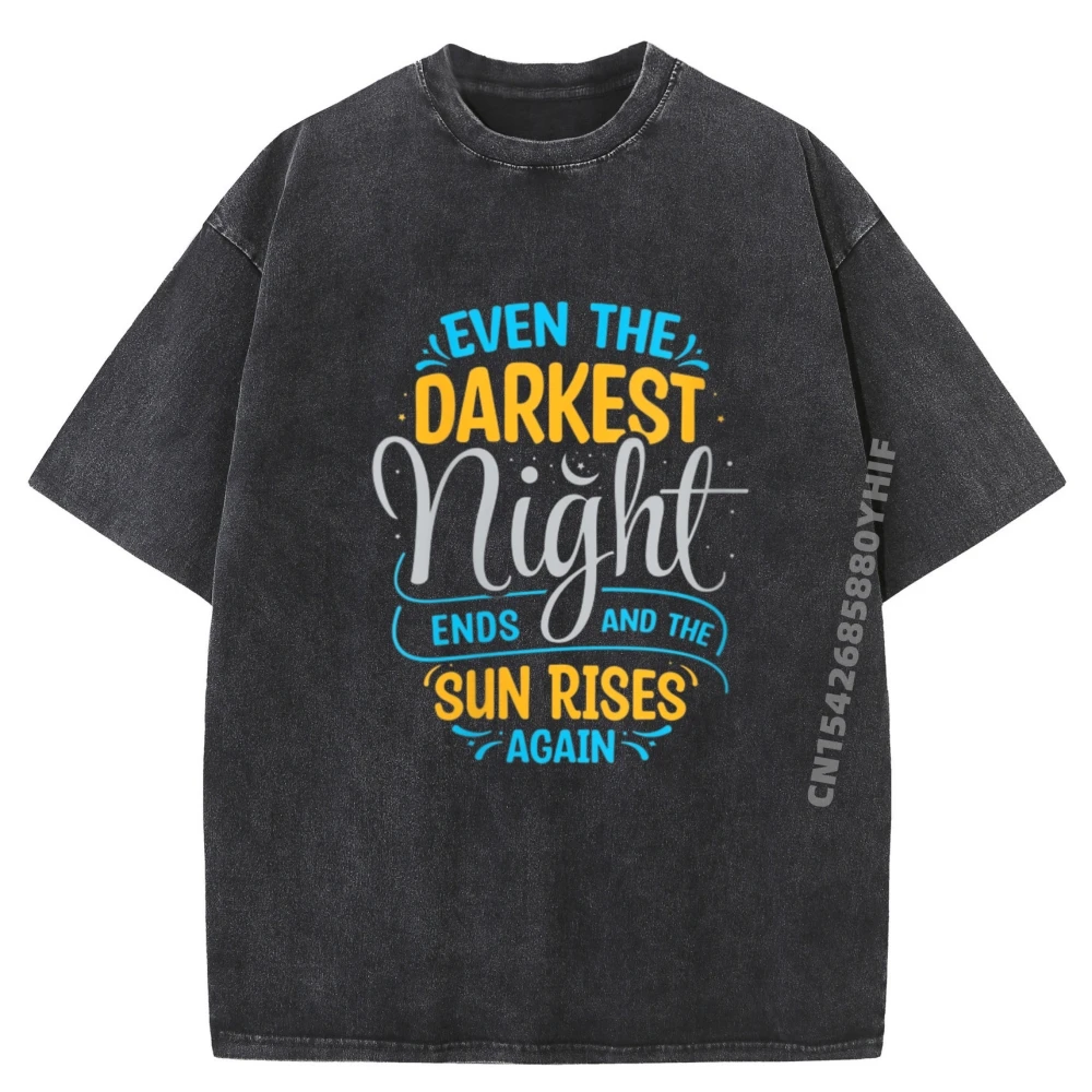 

Мотивационная дизайнерская одежда The Sun Rises Again, мужские топы, футболки с принтом персонажей, мягкая стираная рубашка