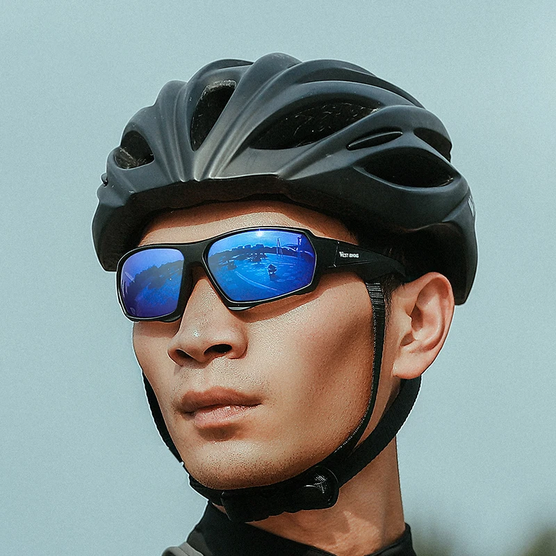 Weste BIKING polarizált Kerékpározás szemüvegek UV400 anti-uv Merevlemez napszemüvegek Futóverseny horgászni vezetés eyewear MTB közúti Kerékpározás berendezések