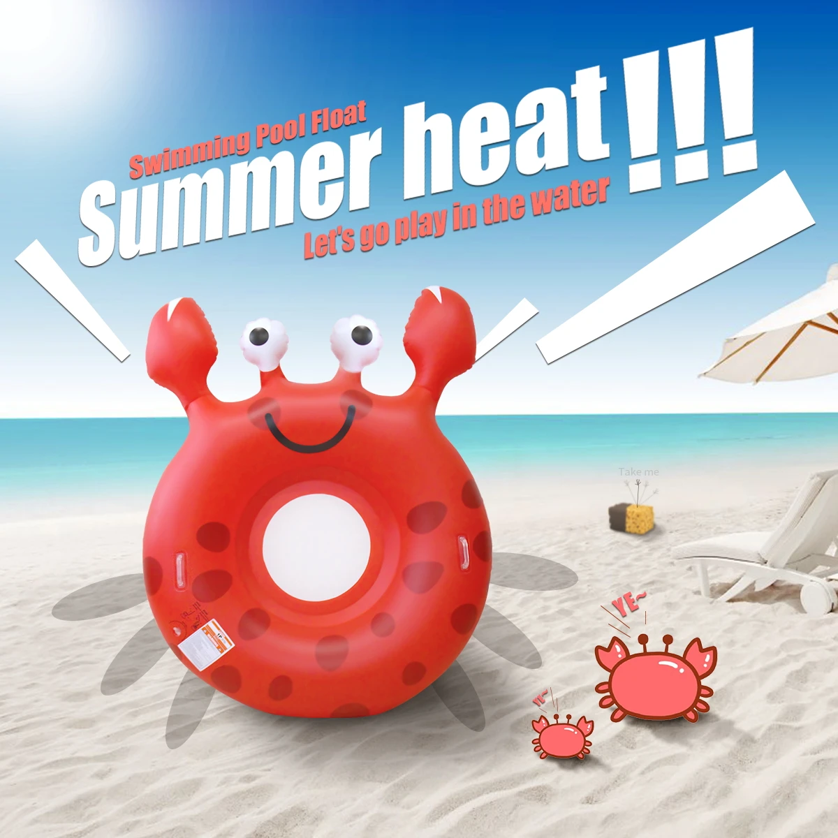 Inflatable Floating Row Summer - đánh giá và giá Pool Lounger Inflatable